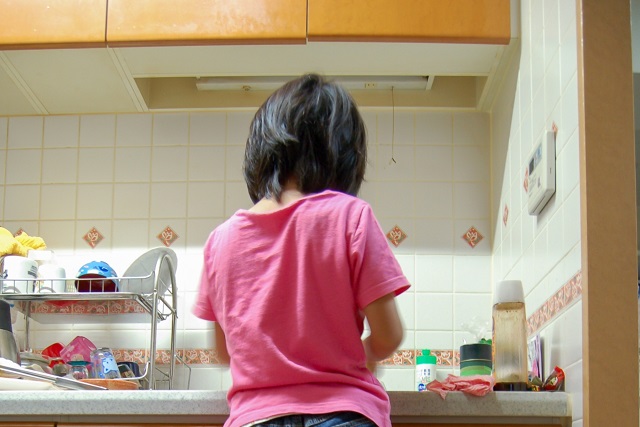 食器洗いをするための準備！場を整えてあげよう
